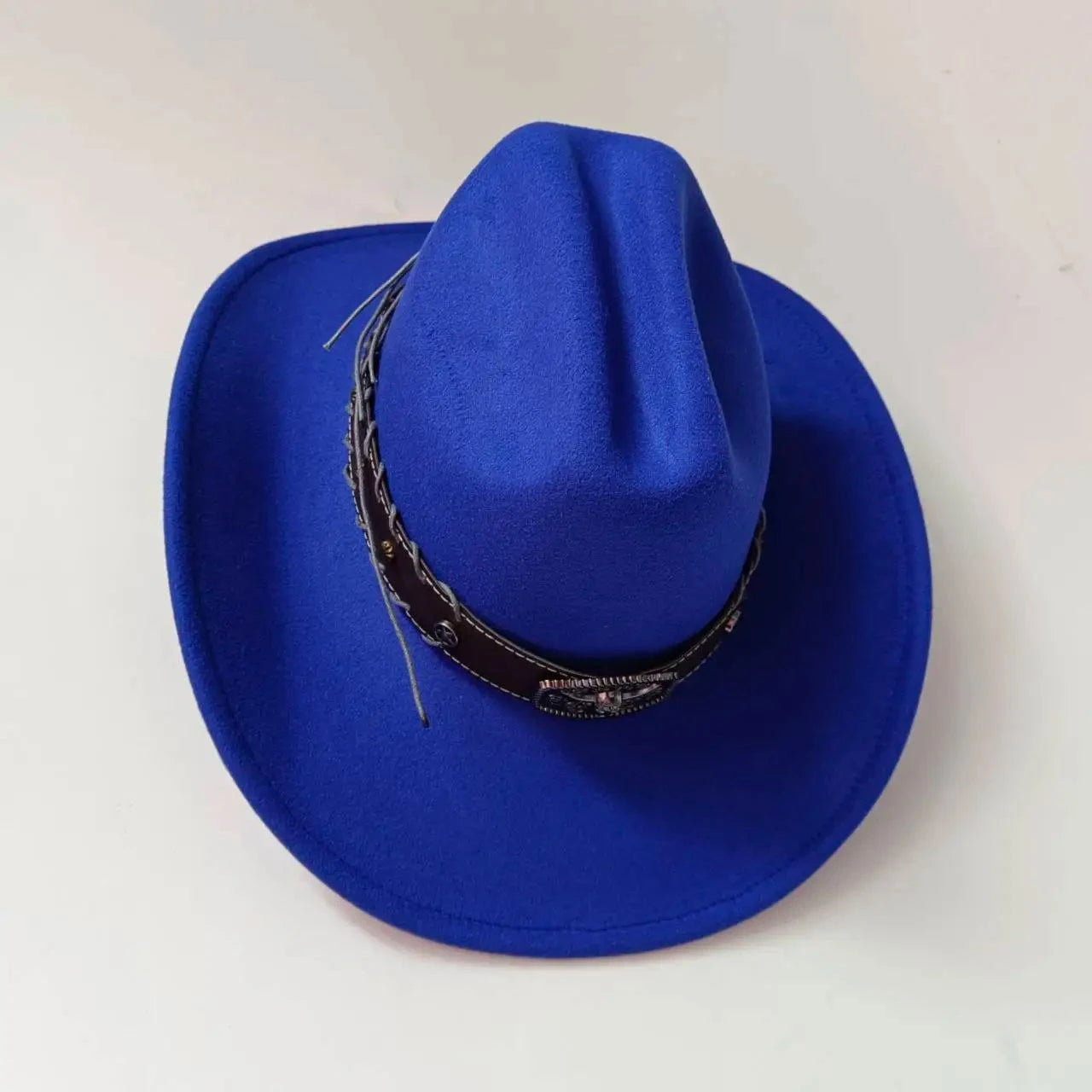 Wide Brim Western Cowboy Hat - ShopEbonyMonique