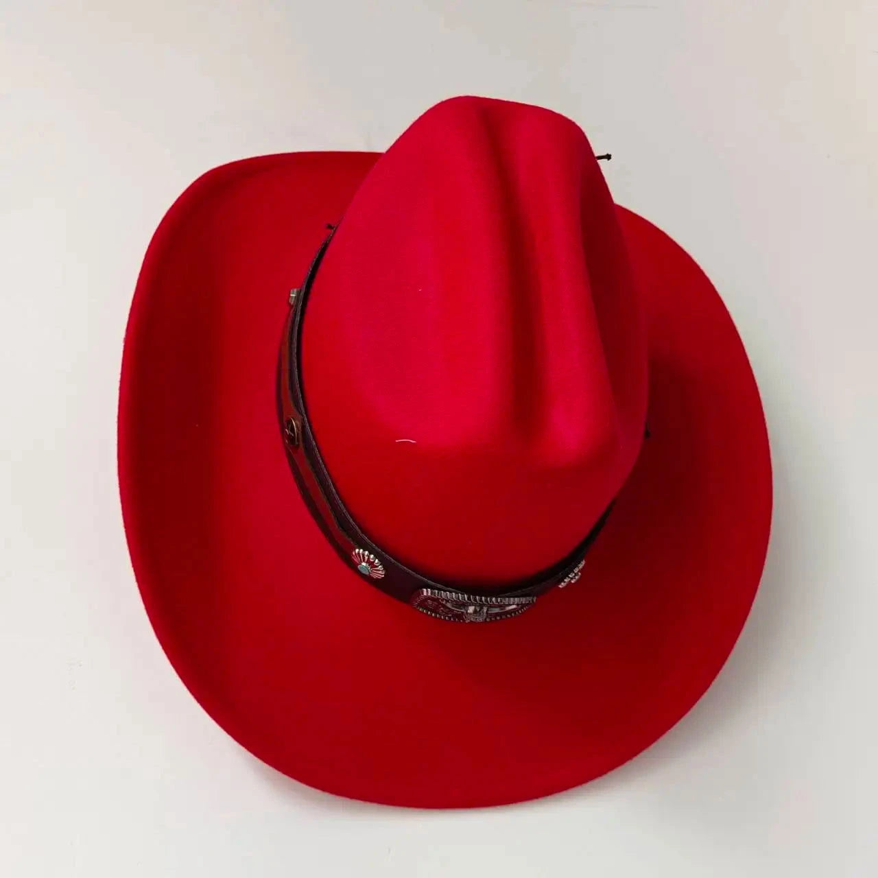 Wide Brim Western Cowboy Hat - ShopEbonyMonique