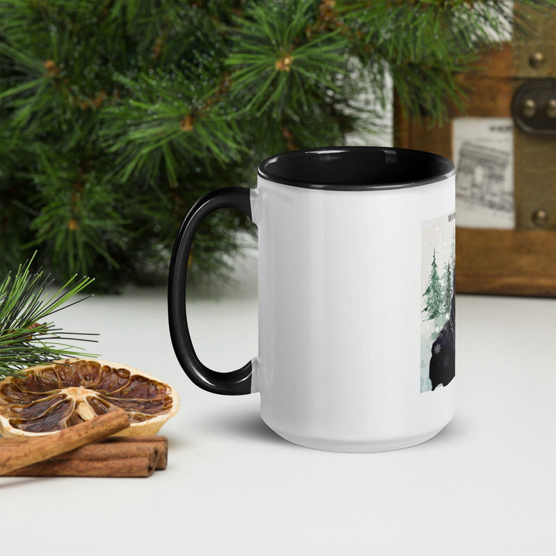 Winter Is Coming Mug with Color Inside - ShopEbonyMonique