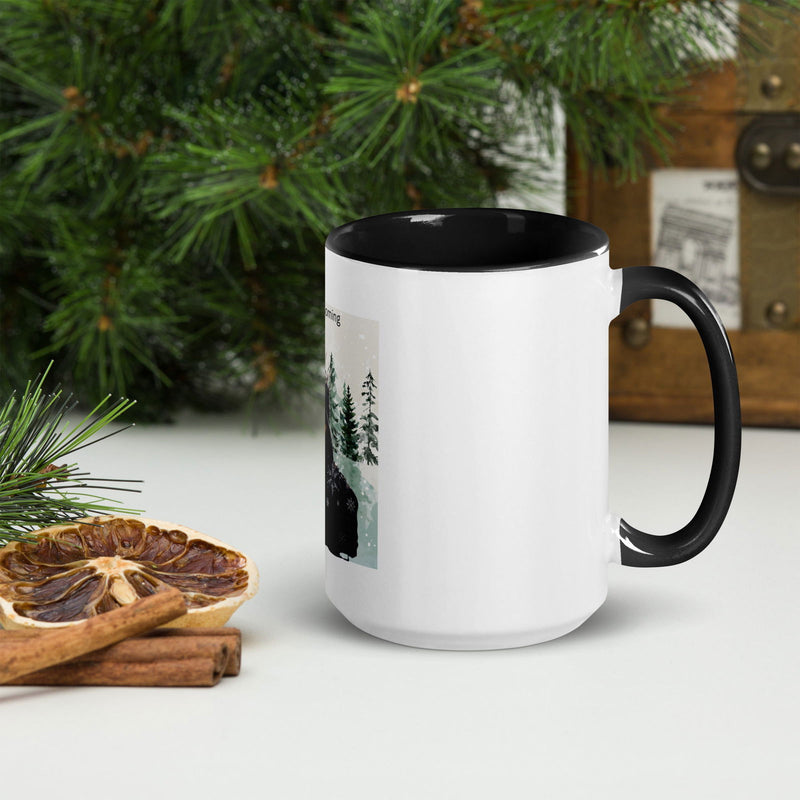 Winter Is Coming Mug with Color Inside - ShopEbonyMonique