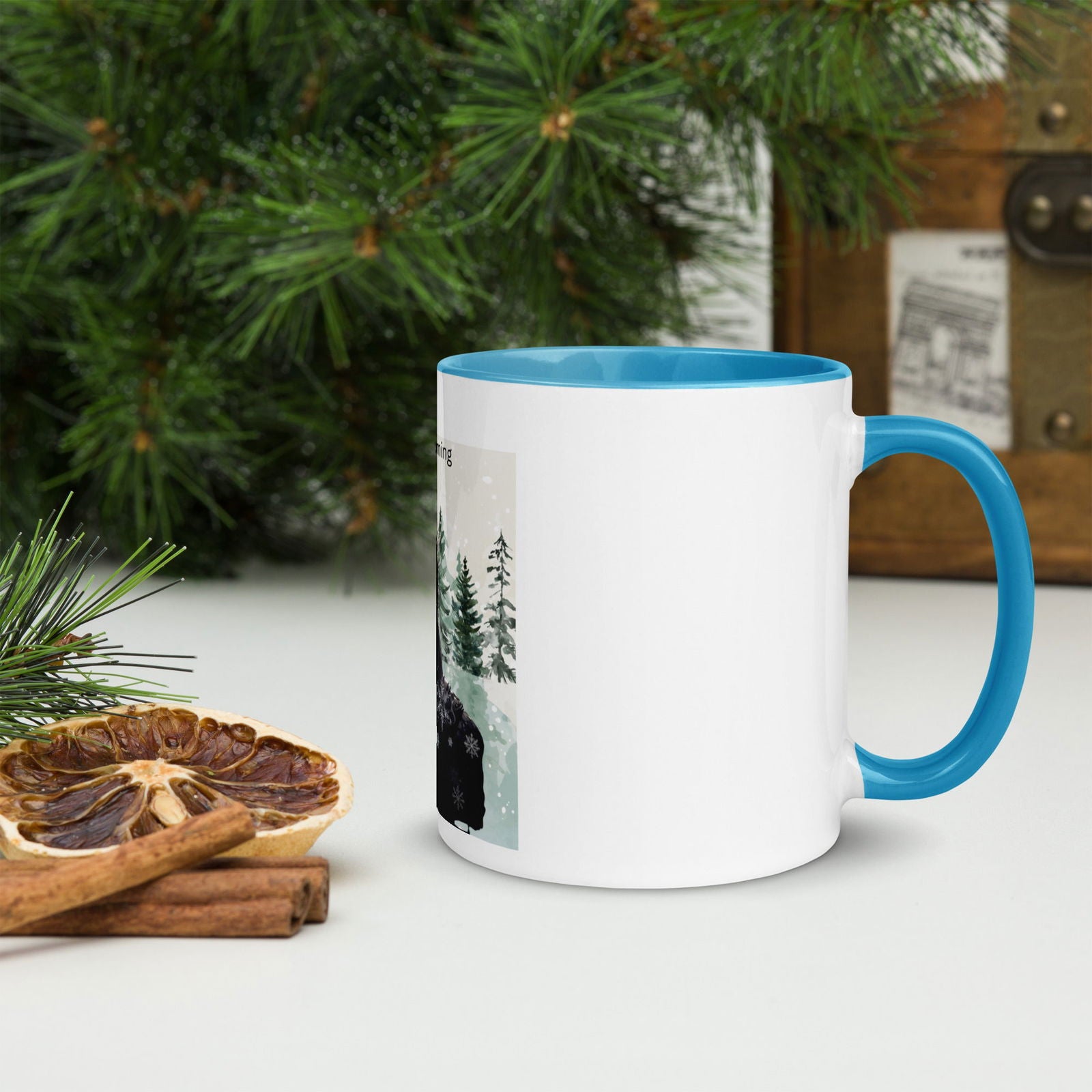 Winter Is Coming Mug with Color Inside - ShopEbonyMonique