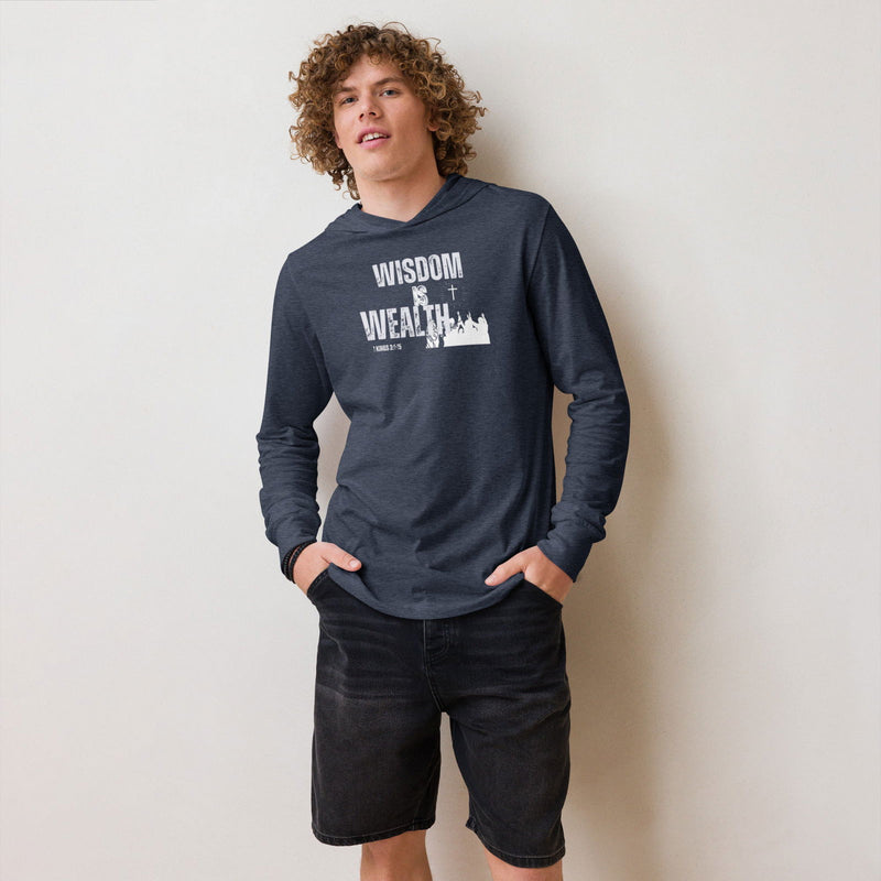 Wisdom Hooded long-sleeve tee - ShopEbonyMonique
