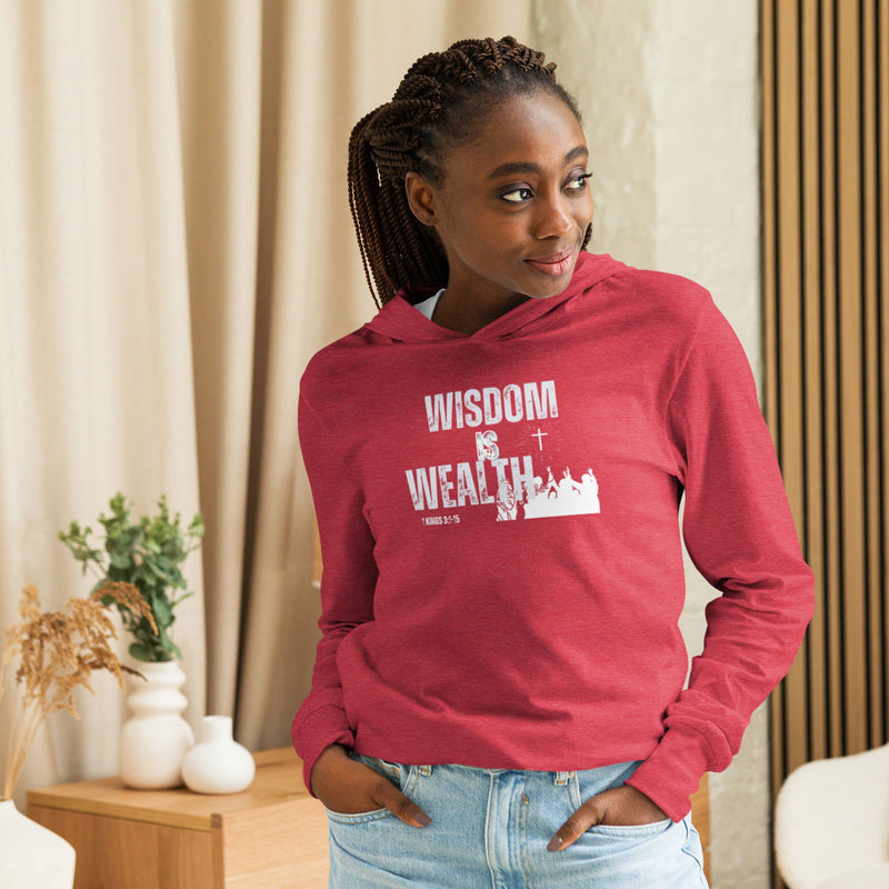 Wisdom Hooded long-sleeve tee - ShopEbonyMonique