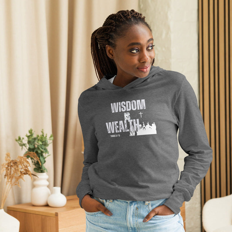 Wisdom Hooded long-sleeve tee - ShopEbonyMonique