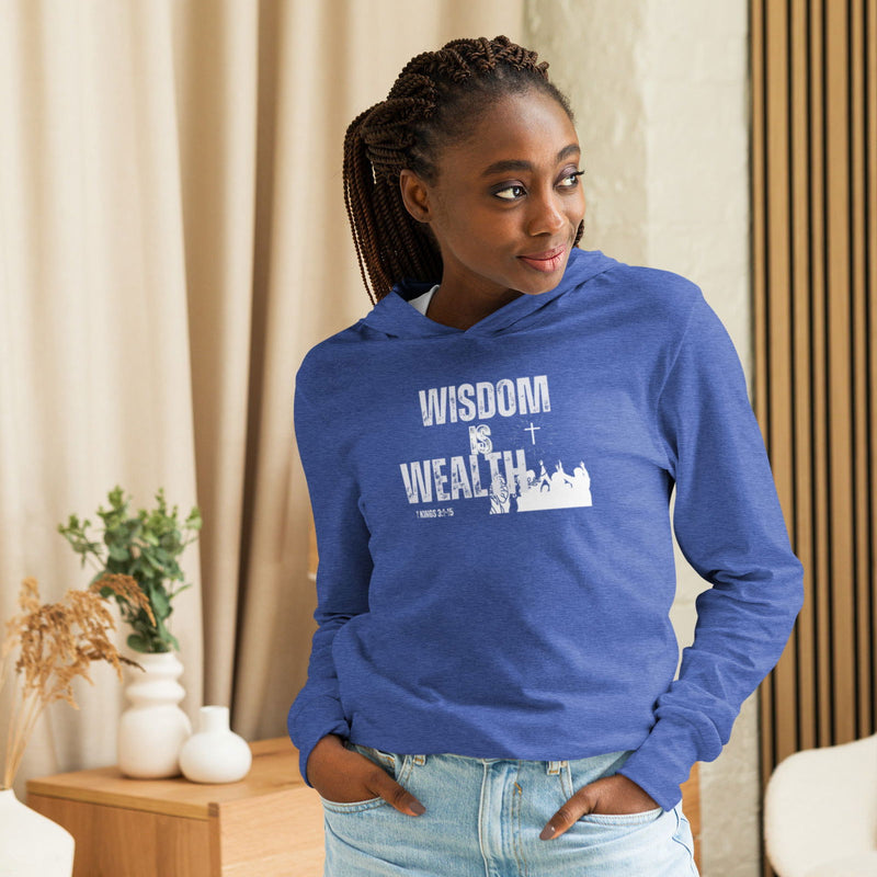 Wisdom Hooded long-sleeve tee - ShopEbonyMonique