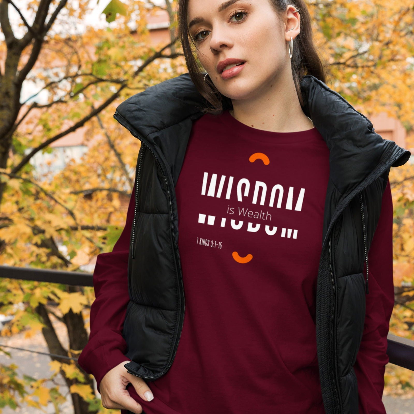 Wisdom is Wealth Unisex Long Sleeve Tee - ShopEbonyMonique