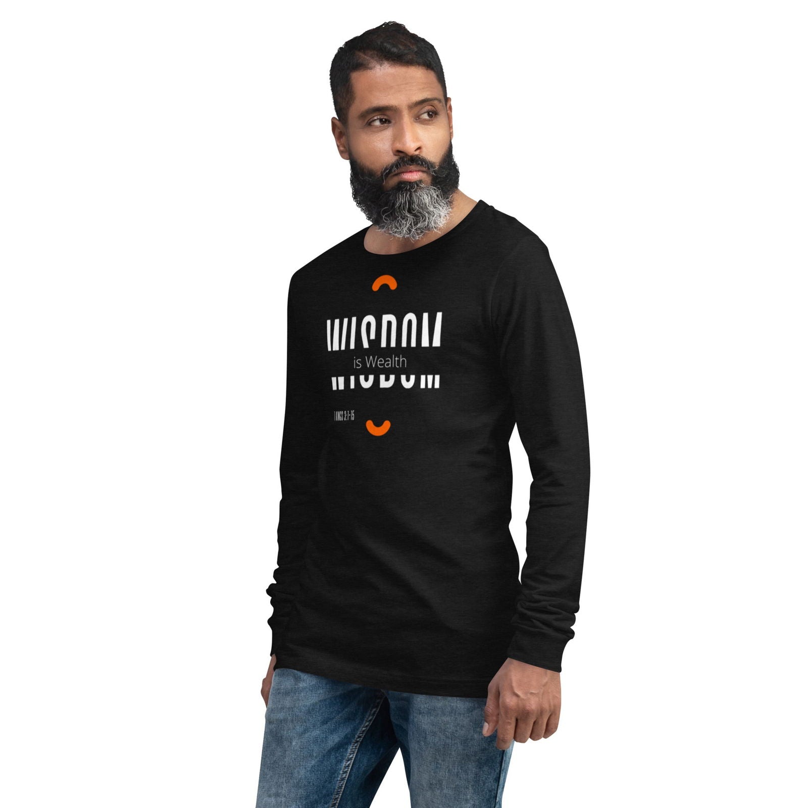 Wisdom is Wealth Unisex Long Sleeve Tee - ShopEbonyMonique