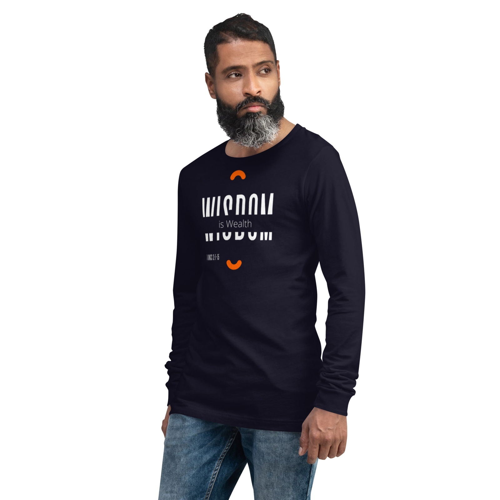 Wisdom is Wealth Unisex Long Sleeve Tee - ShopEbonyMonique