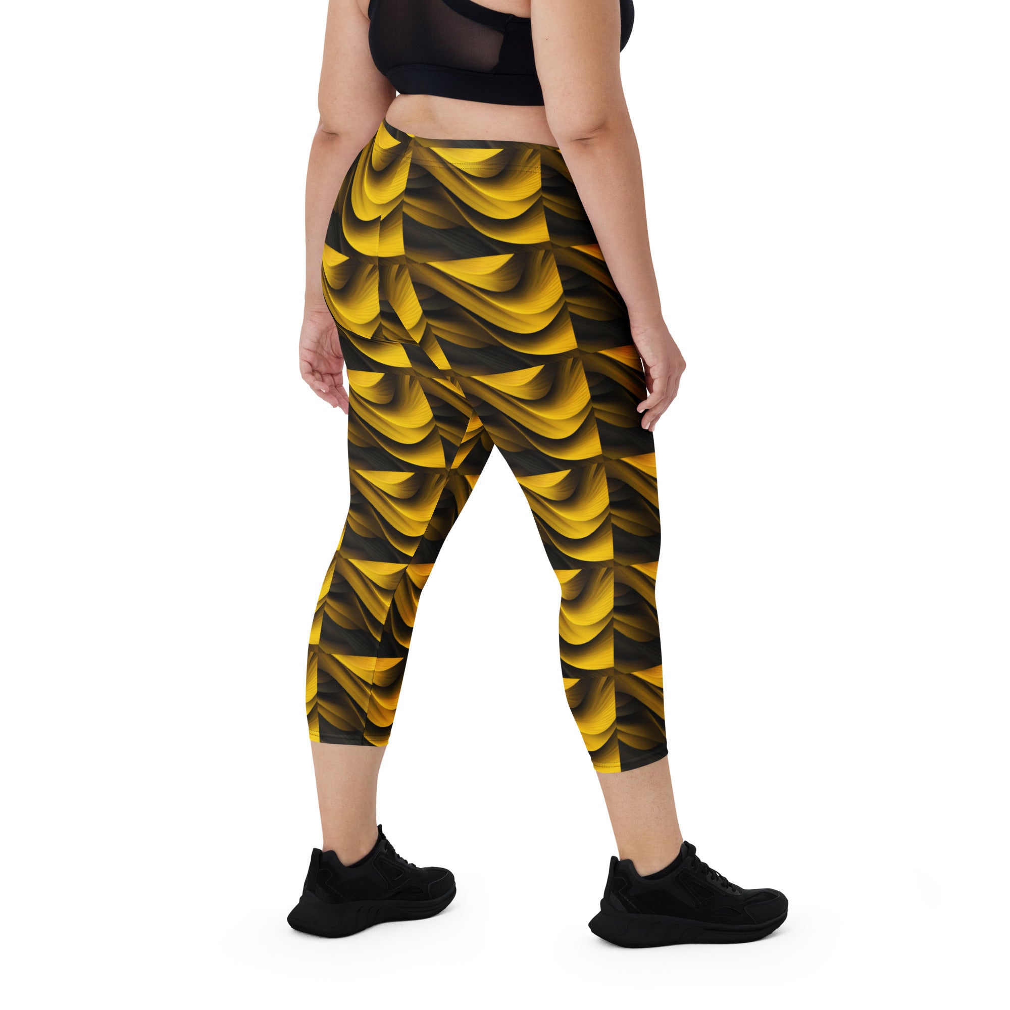 🔥EM Yellow Capri Pants - ShopEbonyMonique