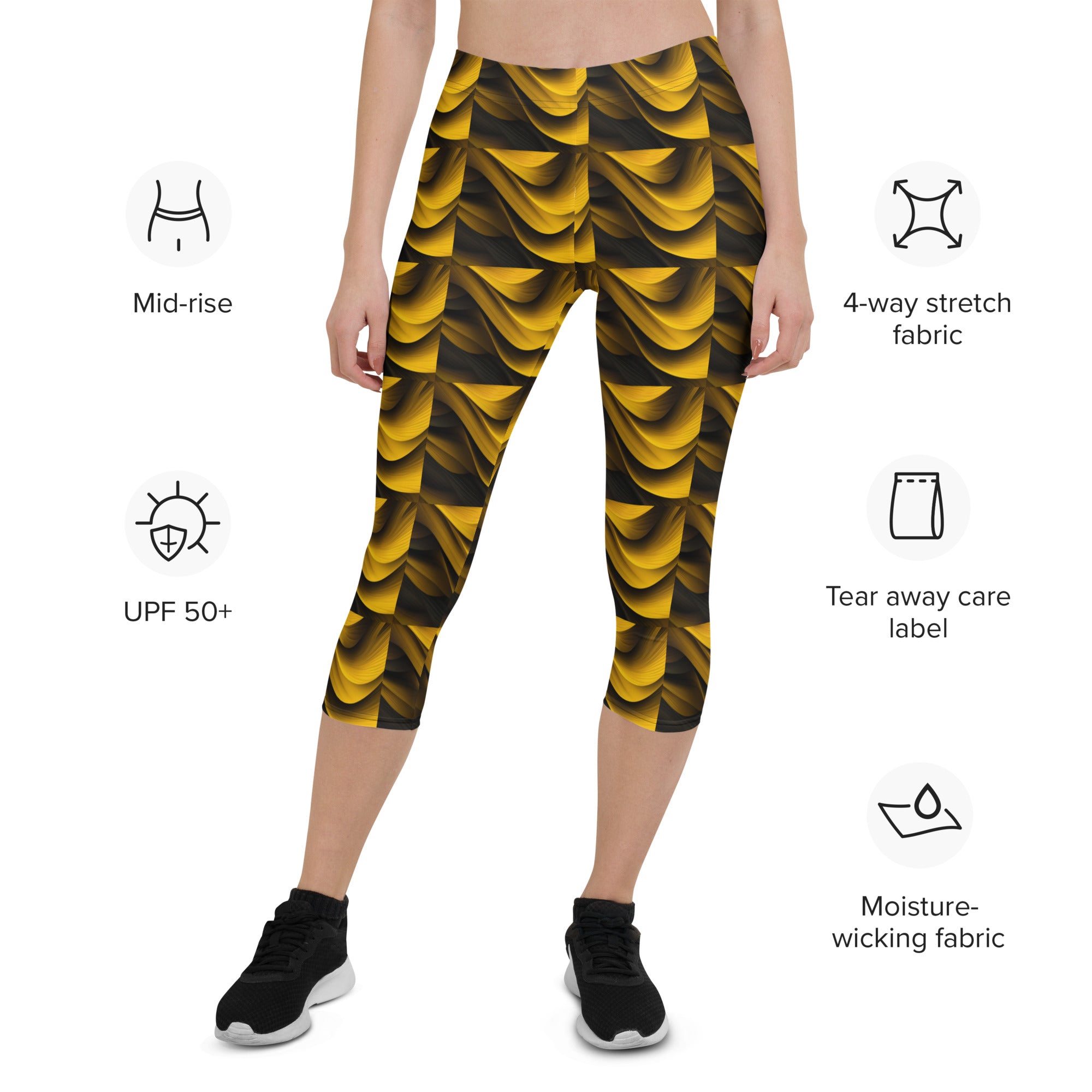 🔥EM Yellow Capri Pants - ShopEbonyMonique