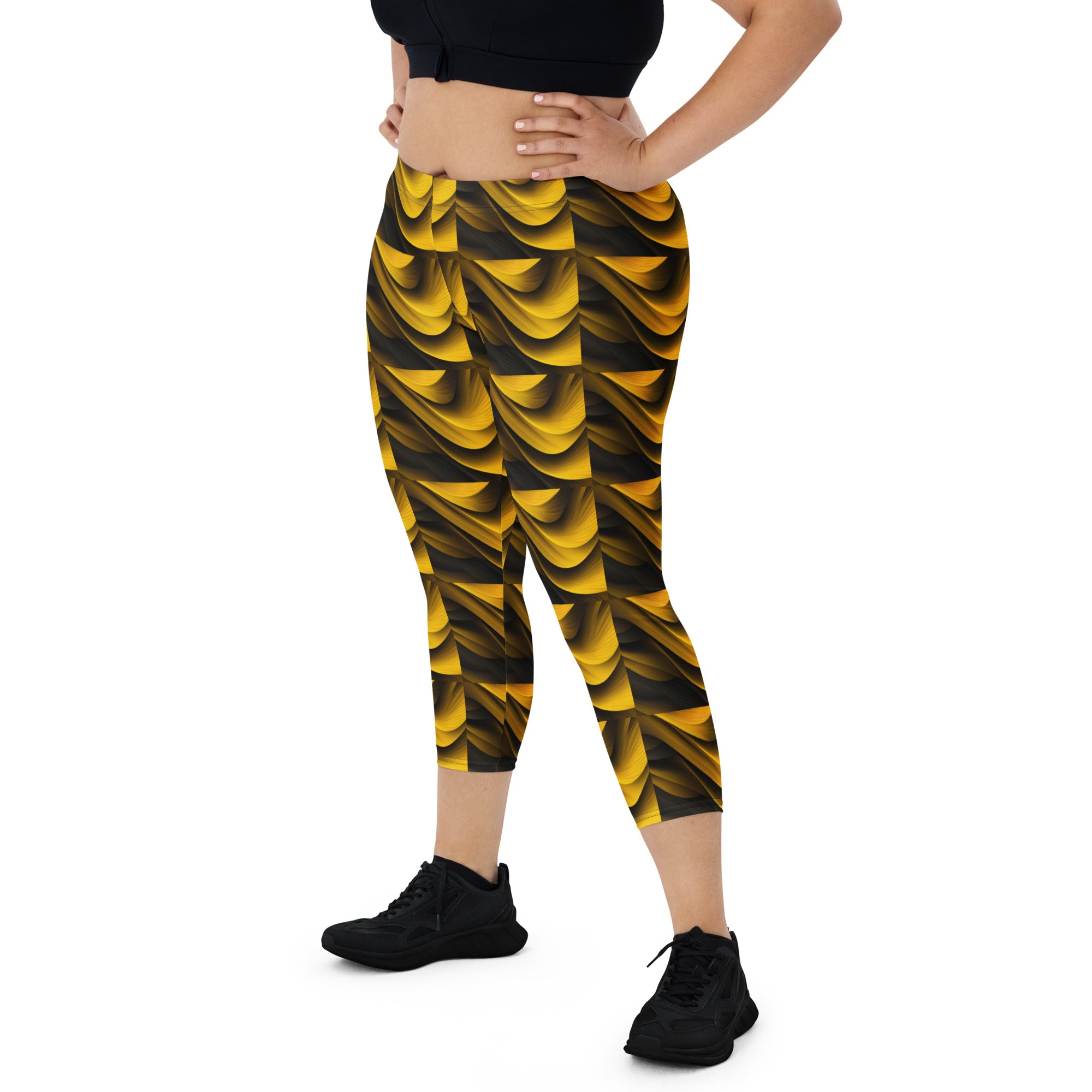 🔥EM Yellow Capri Pants - ShopEbonyMonique