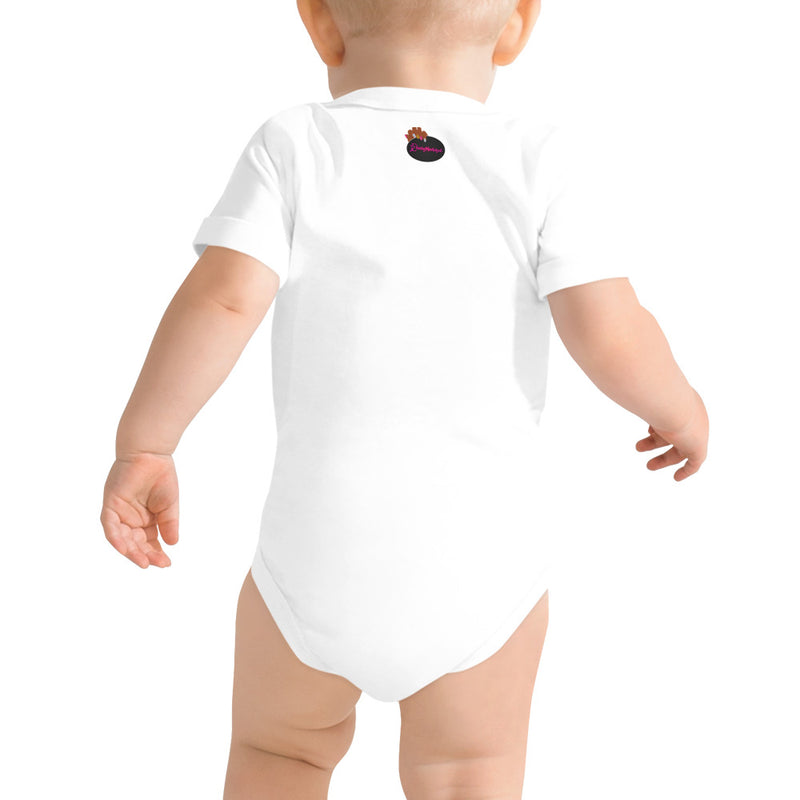 4th Baby short sleeve one piece