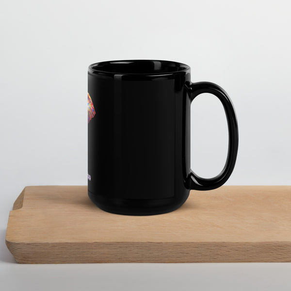 Elephant Black Glossy Mug - ShopEbonyMonique