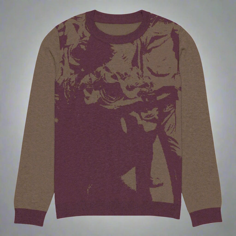 Forever Knitted crew neck sweater - ShopEbonyMonique