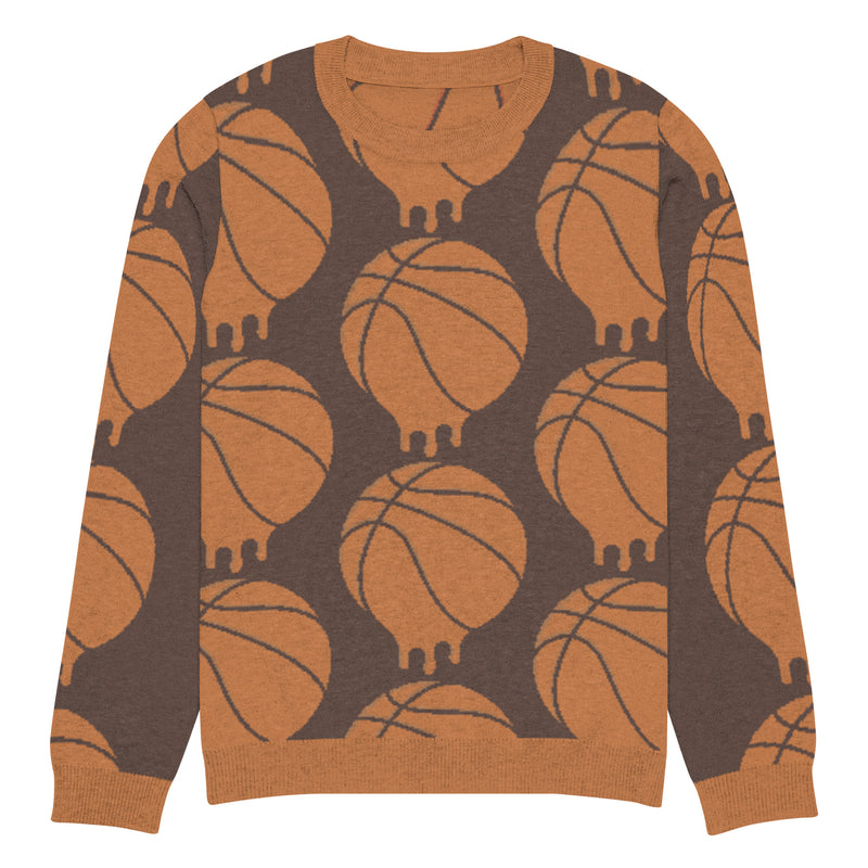 Love N Basketball Knitted crew neck sweater - ShopEbonyMonique