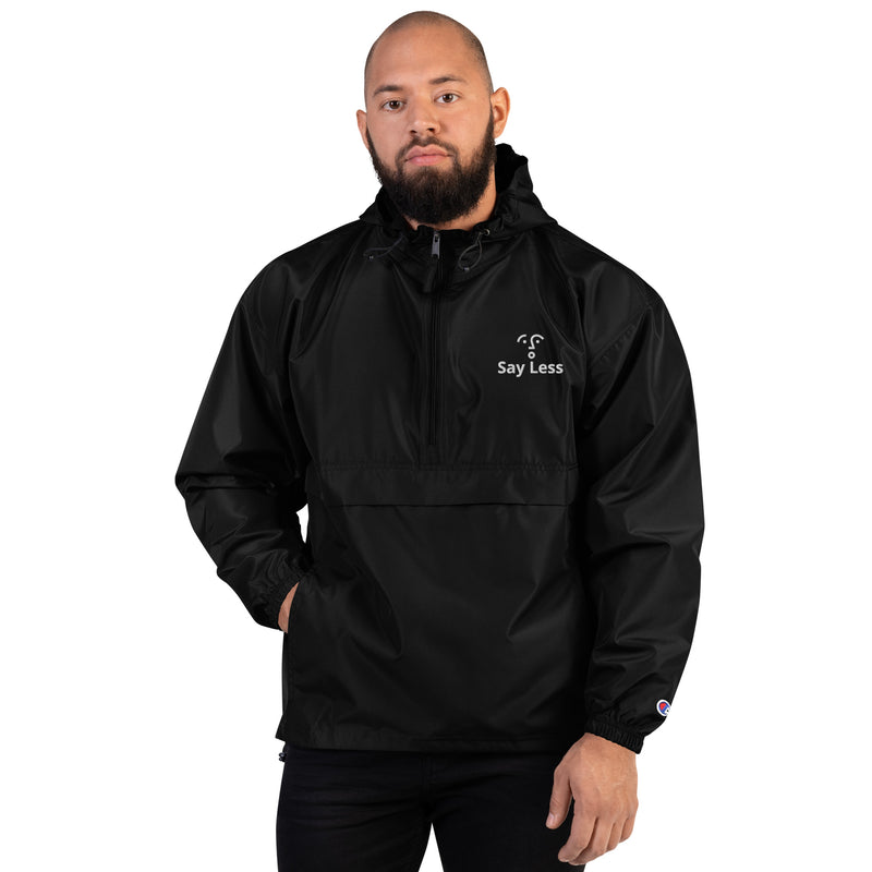 Say Less Champion Packable Jacket