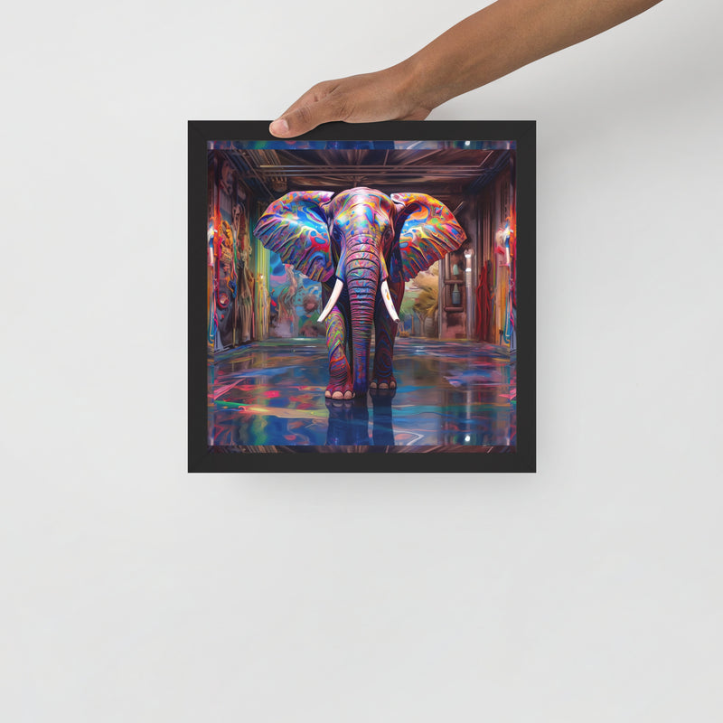 Collection Elephant Framed Poster