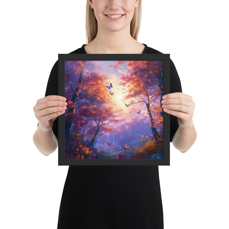 Beautiful Forest Framed poster - ShopEbonyMonique