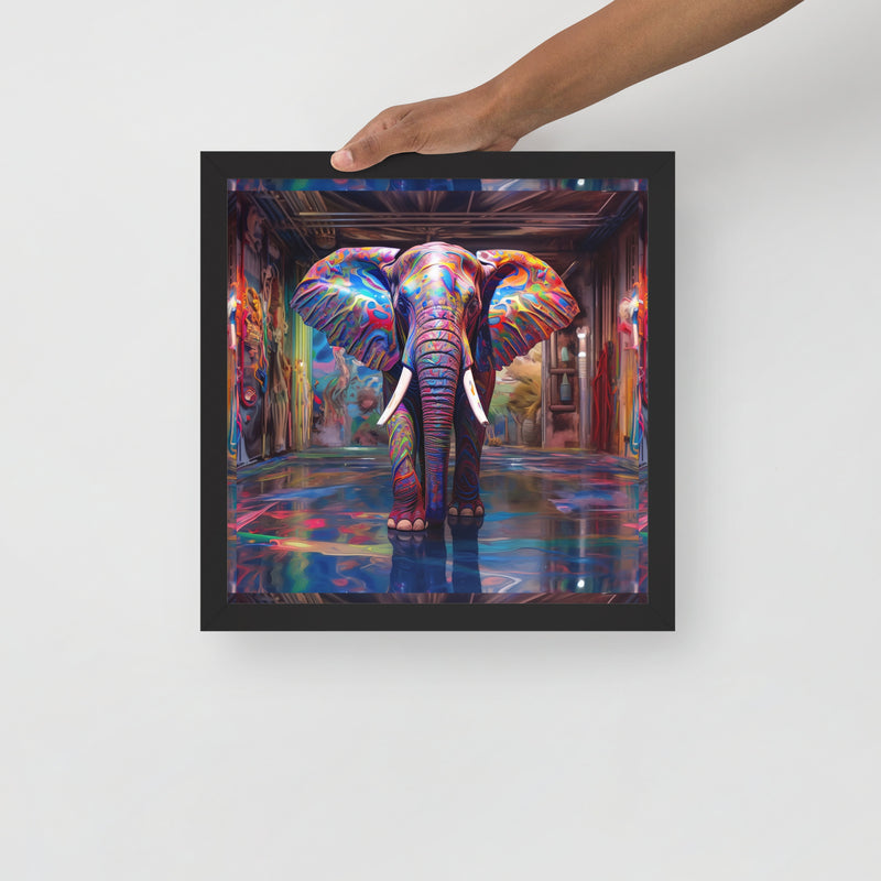 Collection Elephant Framed Poster - ShopEbonyMonique