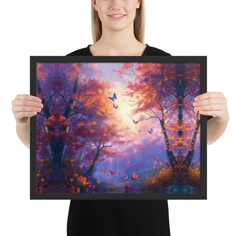 Beautiful Forest Framed poster - ShopEbonyMonique