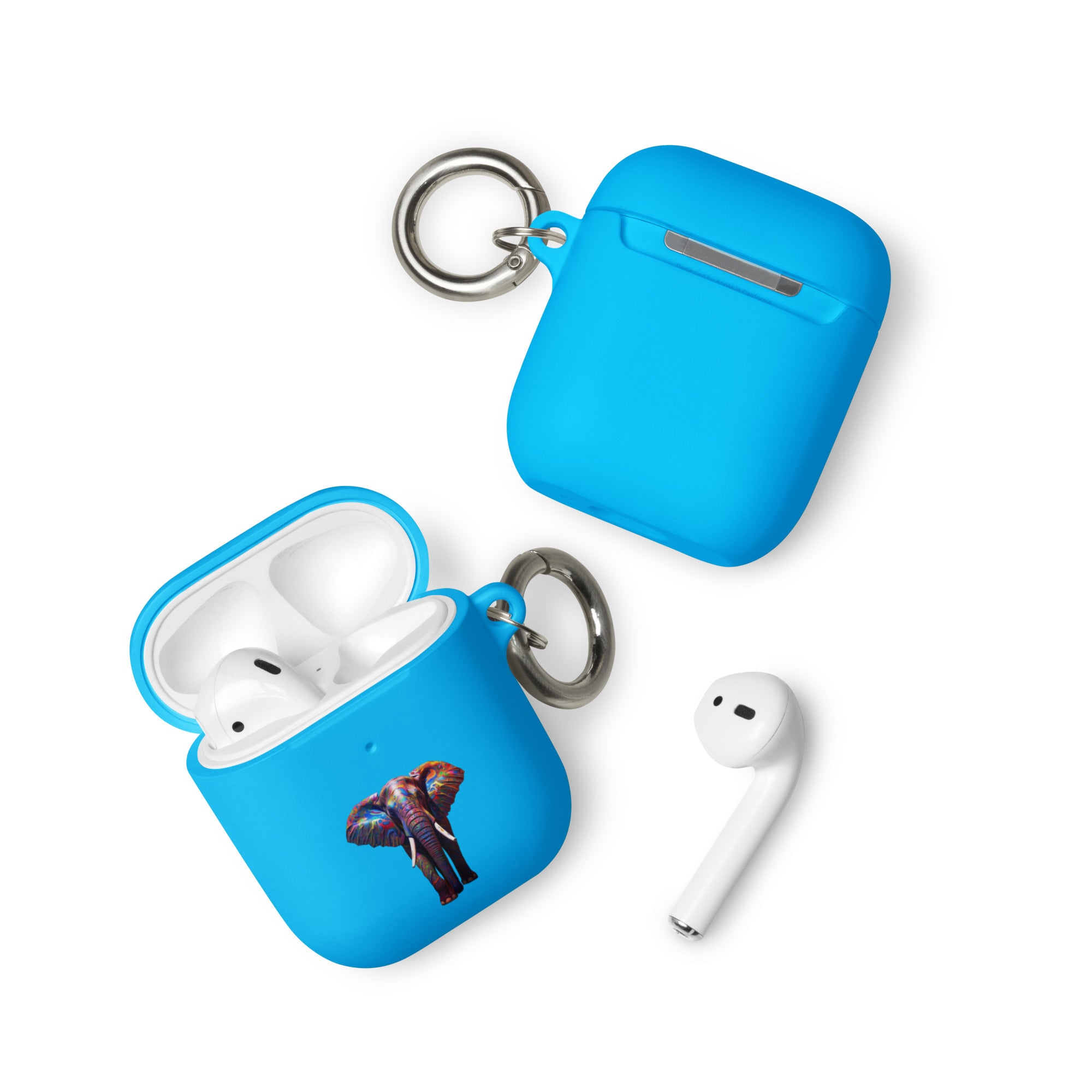 Elephant Lovers Rubber Case for AirPods® - ShopEbonyMonique