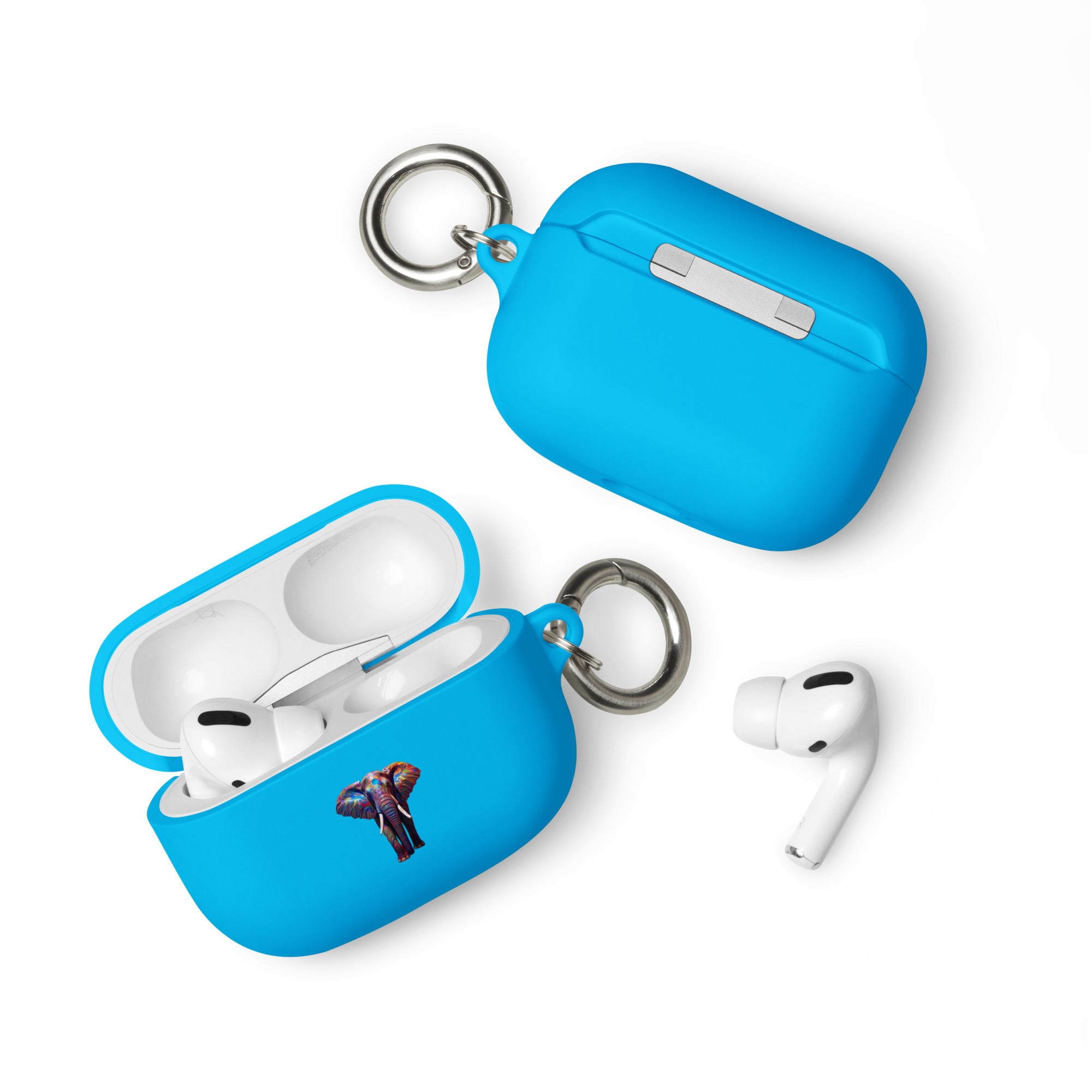 Elephant Lovers Rubber Case for AirPods® - ShopEbonyMonique