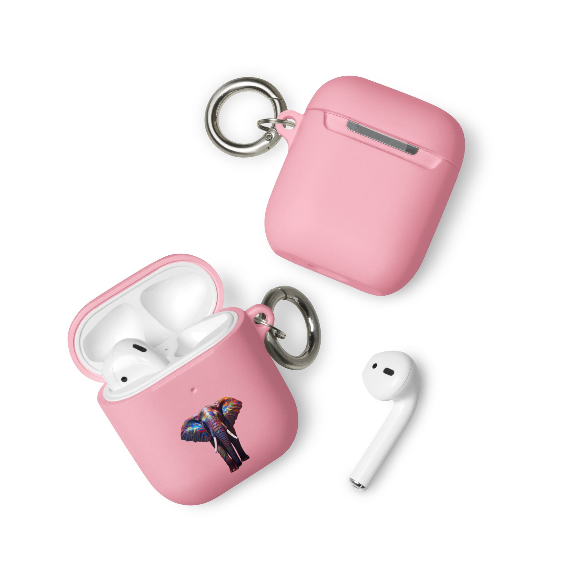 Elephant Lovers Rubber Case for AirPods® - ShopEbonyMonique