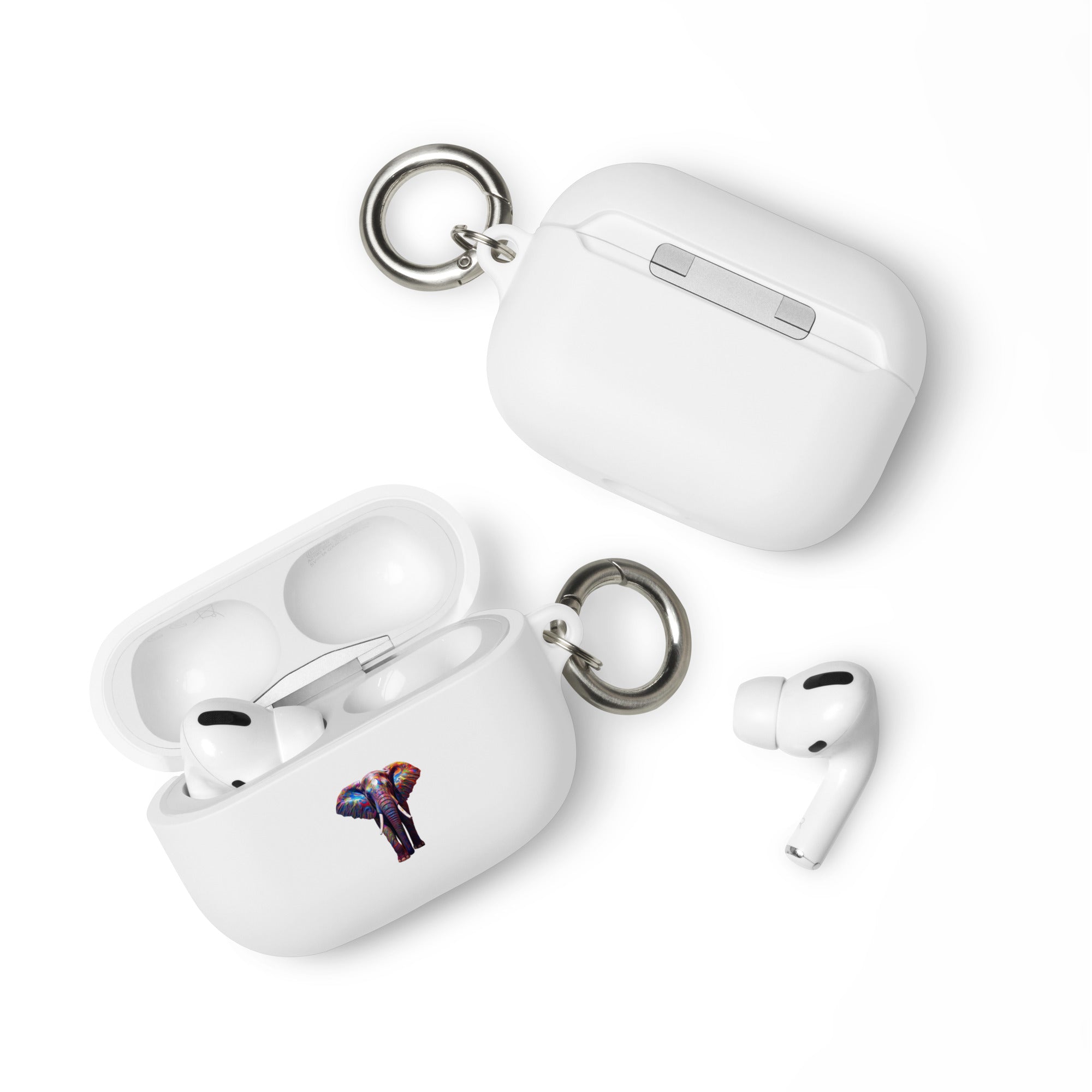 Elephant Lovers Rubber Case for AirPods® - ShopEbonyMonique