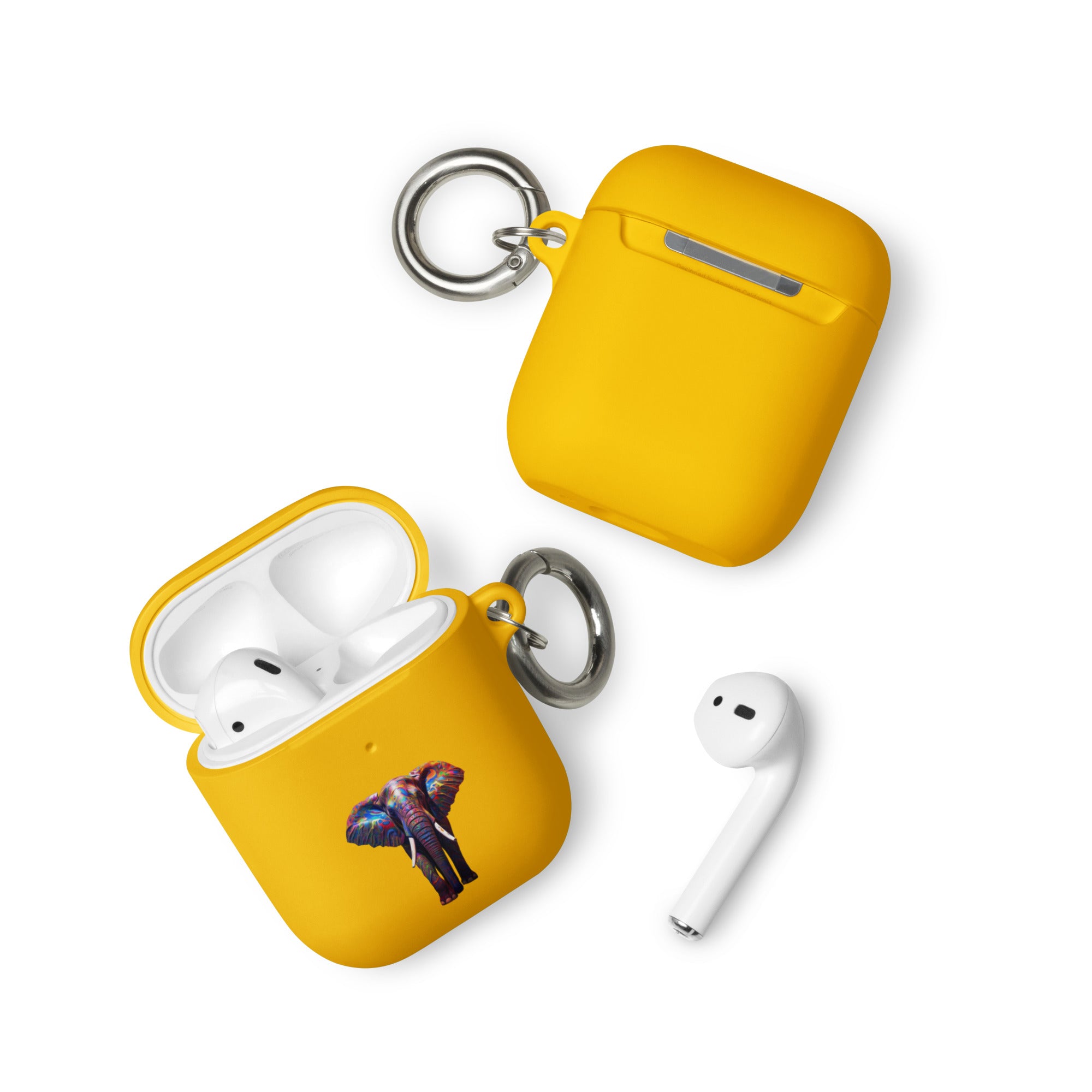 Elephant Lovers Rubber Case for AirPods® - ShopEbonyMonique