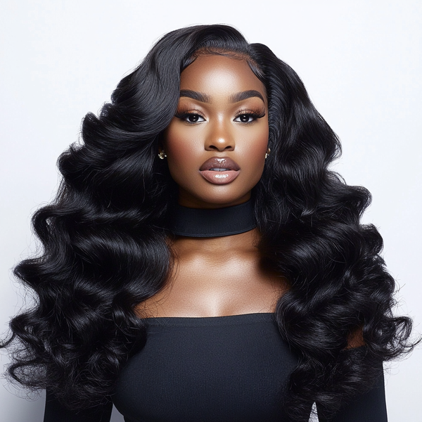 Natural Black Seamless Clip-In