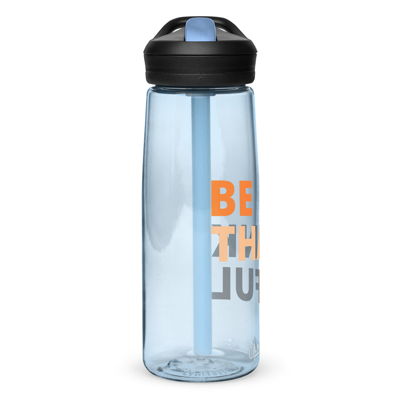 Be Thankful Sports water bottle