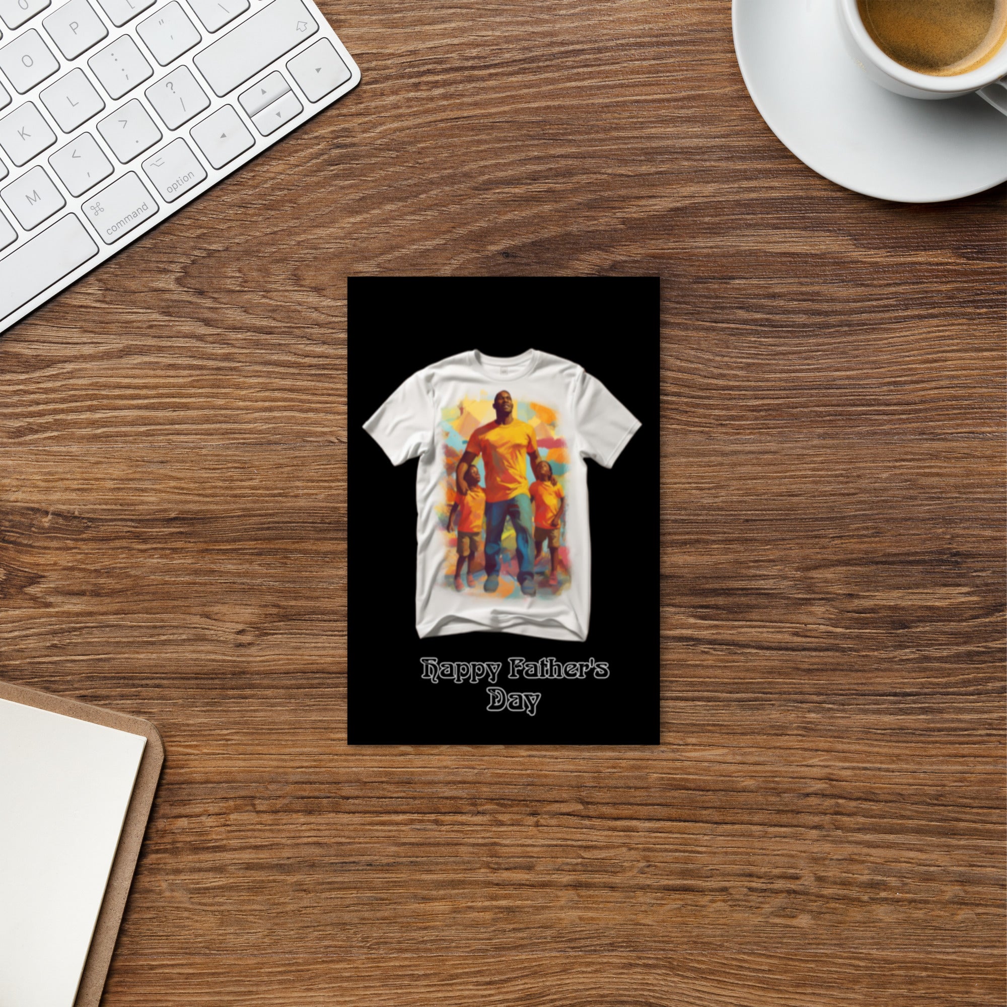 Father's Day Standard Postcard - ShopEbonyMonique