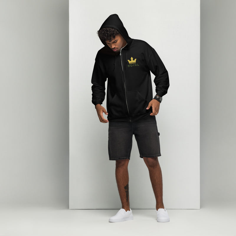 Royal Unisex heavy blend zip hoodie