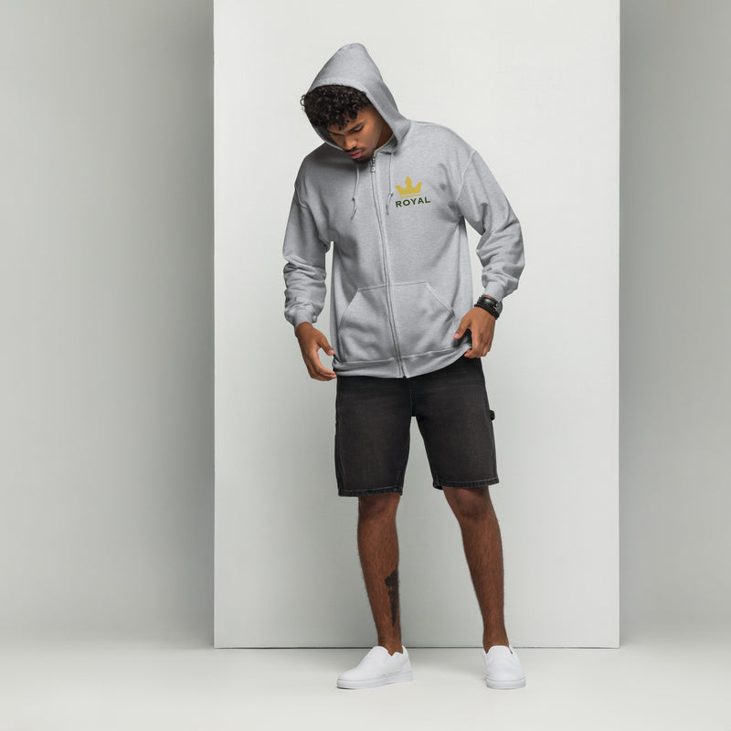 Royal Unisex heavy blend zip hoodie