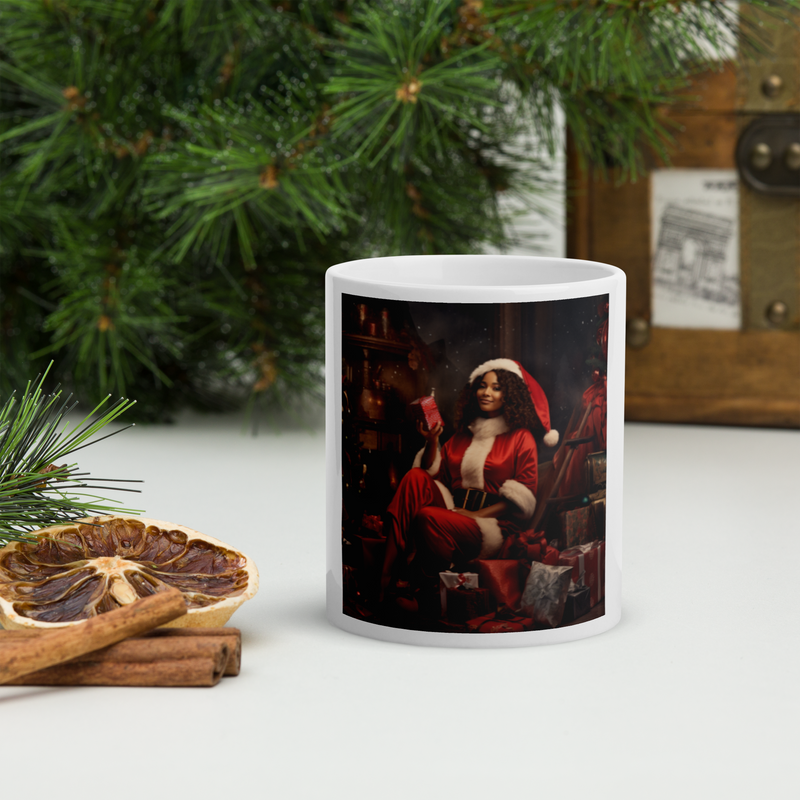 Christmas Gift White glossy mug