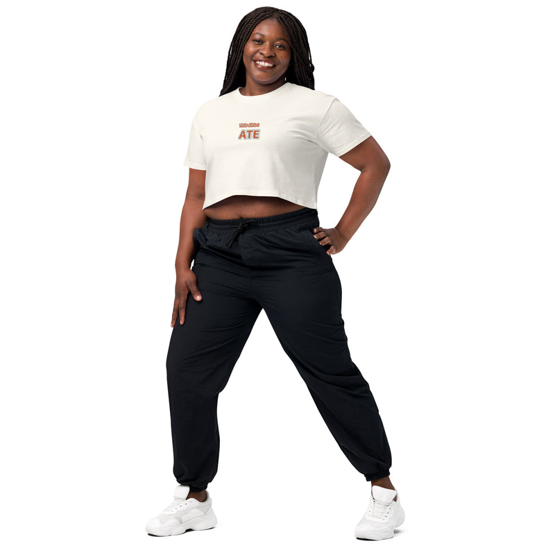 This Shirt Ate Crop Top - ShopEbonyMonique