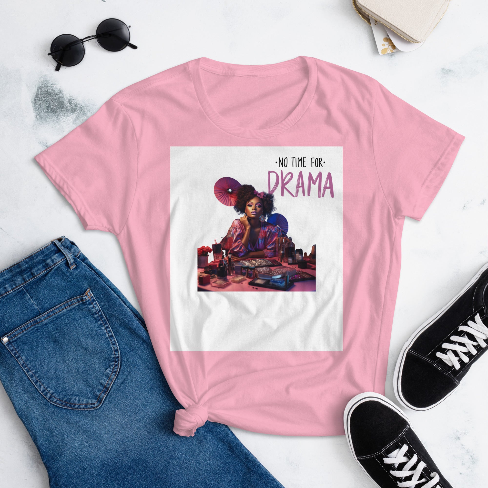 No Drama Women's short sleeve t-shirt - ShopEbonyMonique