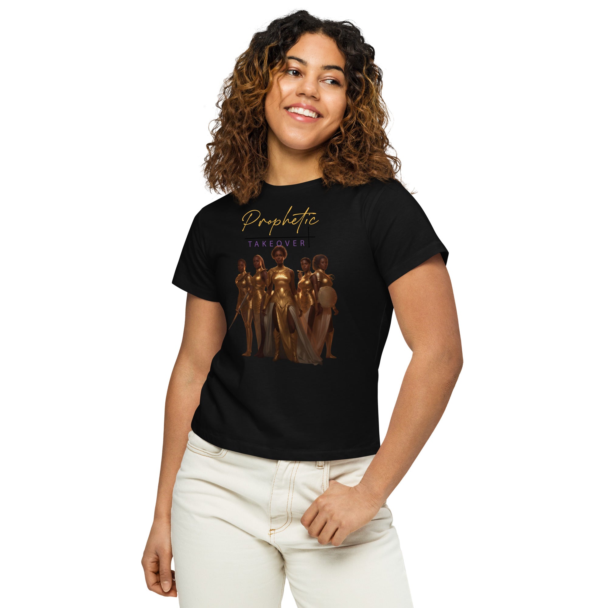 Prophetic Takeover Women’s high-waisted t-shirt - ShopEbonyMonique