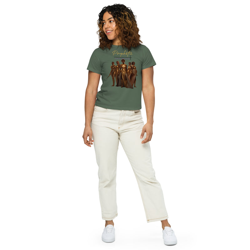 Prophetic Takeover Women’s high-waisted t-shirt