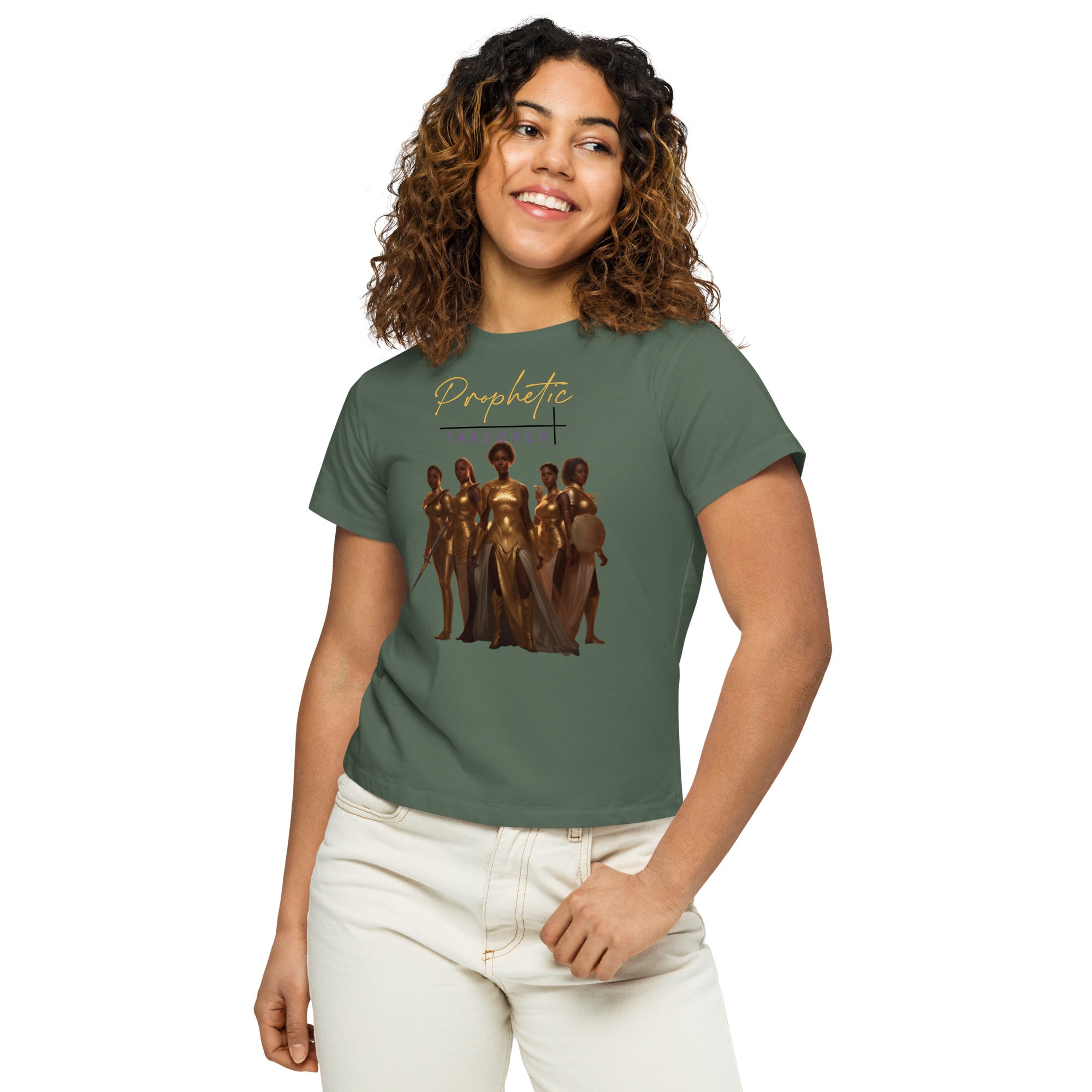Prophetic Takeover Women’s high-waisted t-shirt - ShopEbonyMonique