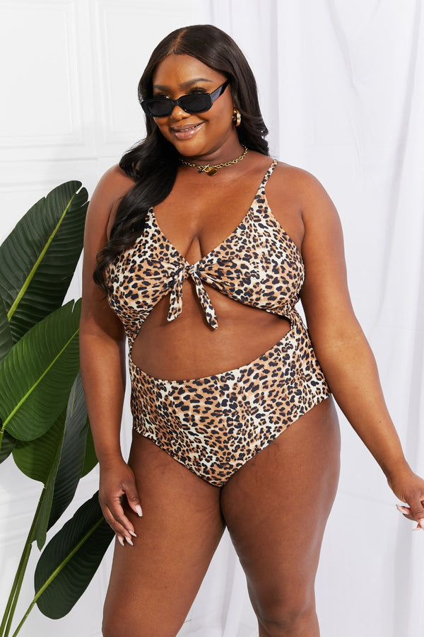 Marina West Swim Lost At Sea Cutout One-Piece Swimsuit - ShopEbonyMonique