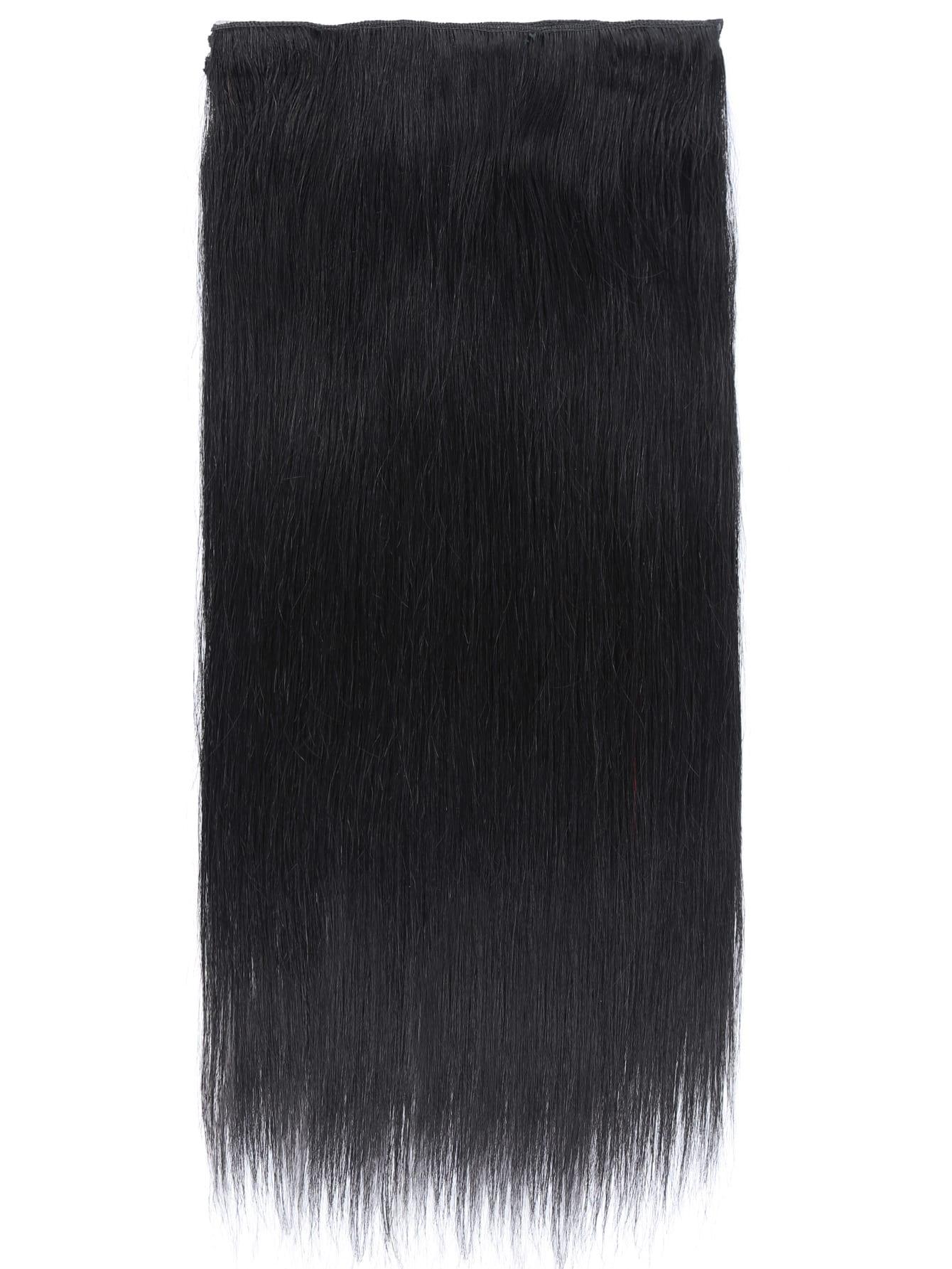 EM 8pcs Clip In Straight Human Hair - ShopEbonyMonique
