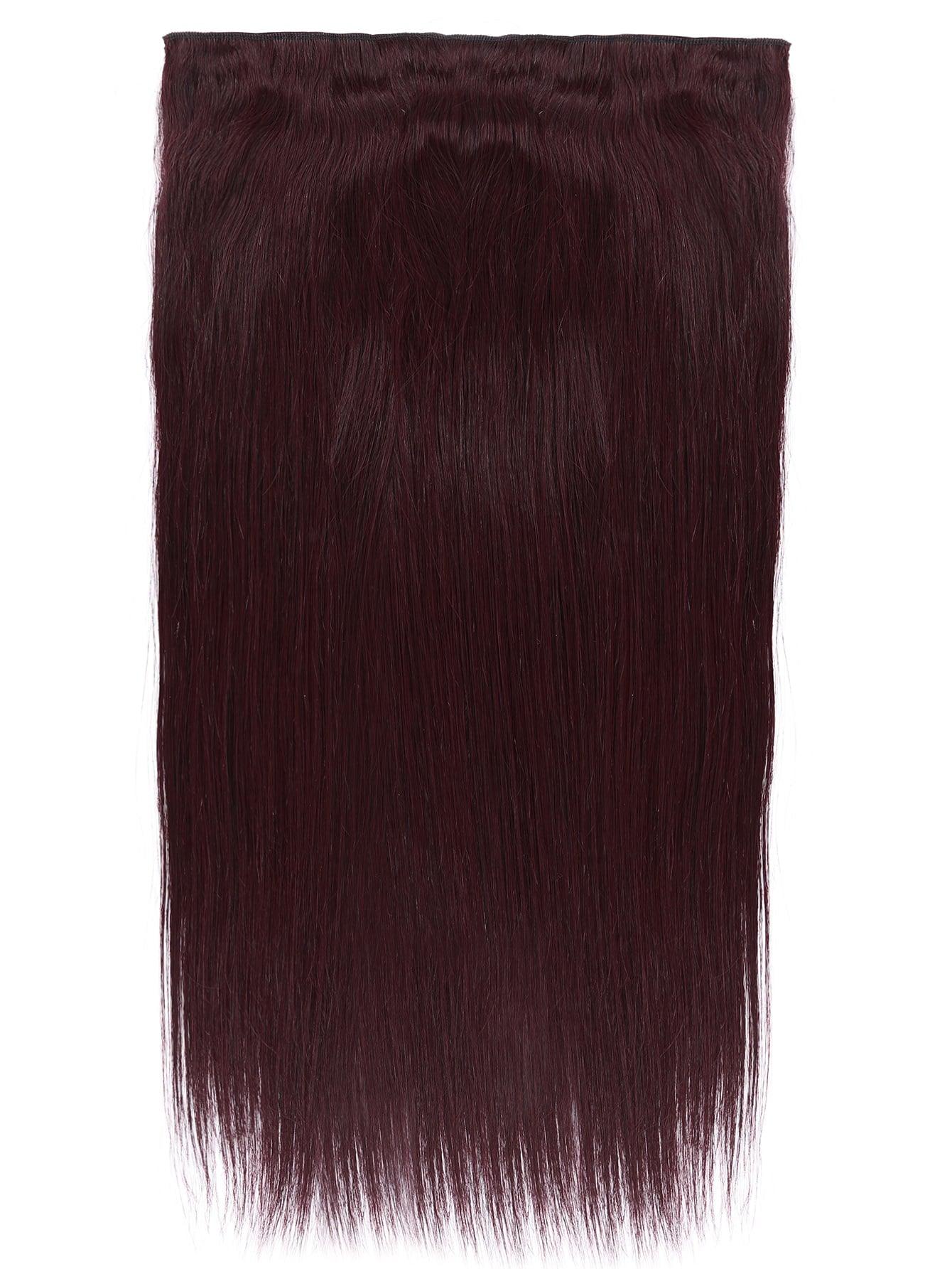 EM 8pcs Clip In Straight Human Hair - ShopEbonyMonique