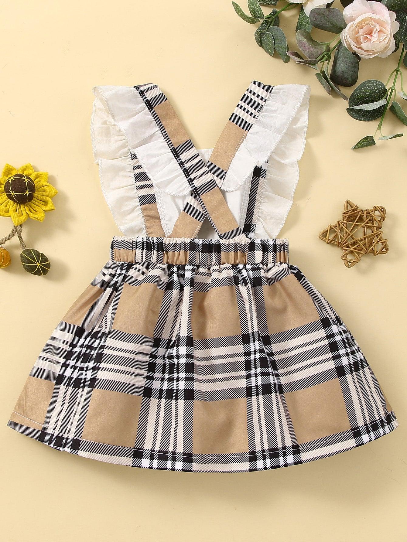 Ke'mora Baby Plaid Print Dress - ShopEbonyMonique