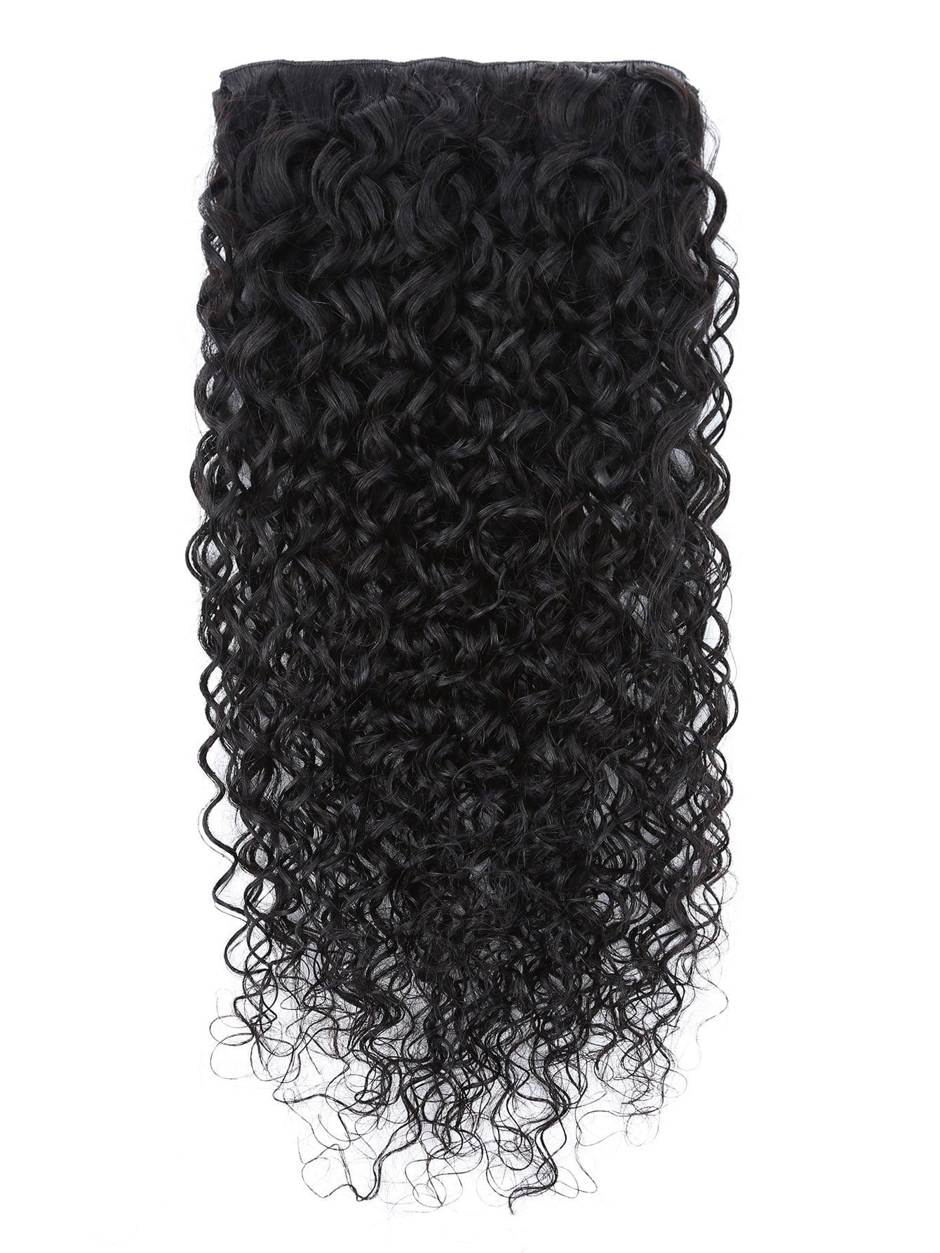 EM 8pcs Clip In Straight Human Hair - ShopEbonyMonique