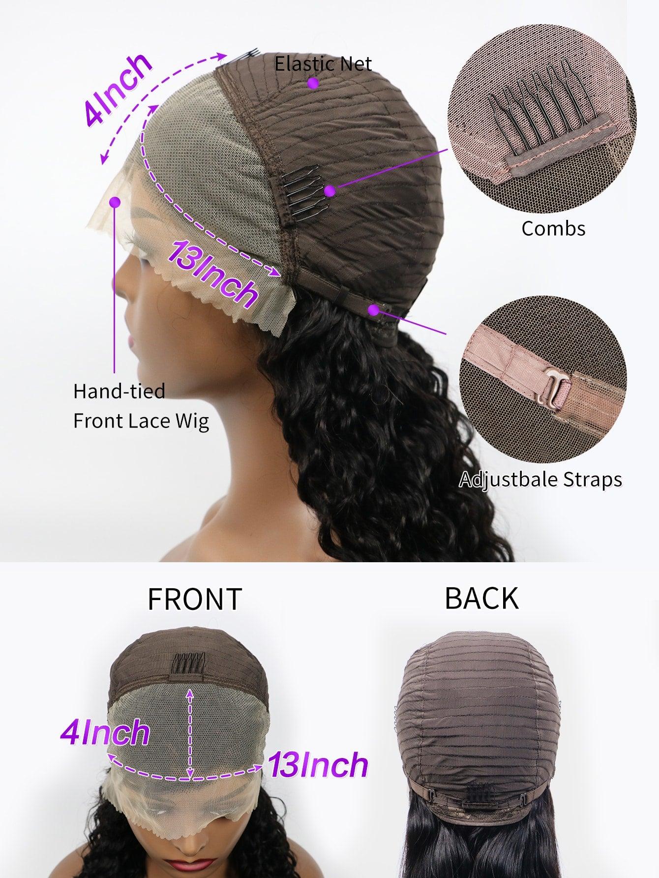 EM 13*4 Lace Front Curly Human Hair Wig - ShopEbonyMonique