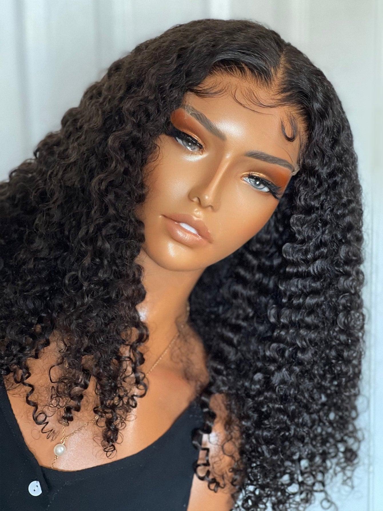 EM 13*4 Lace Front Curly Human Hair Wig - ShopEbonyMonique