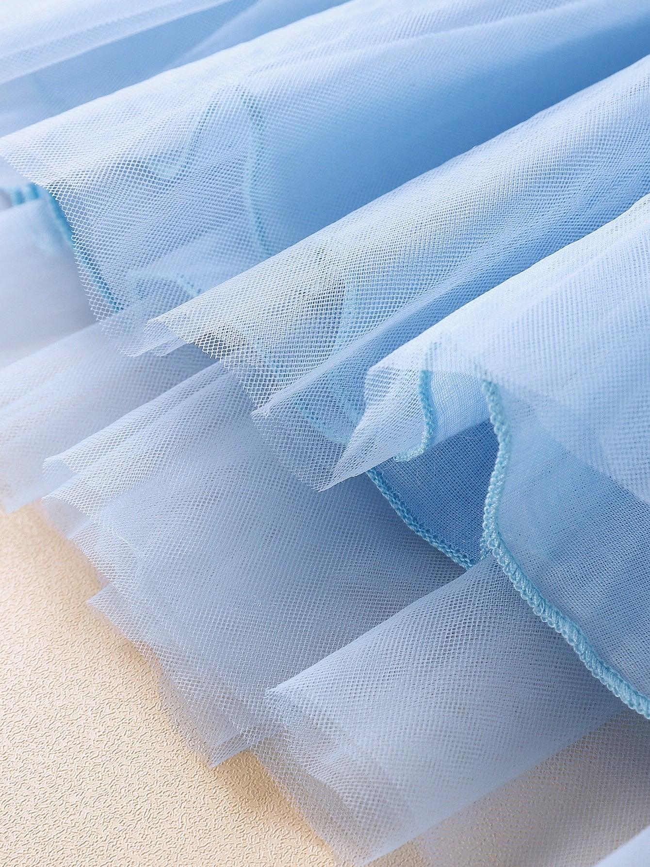 Ke'mora Baby Mesh Hem Dress - ShopEbonyMonique