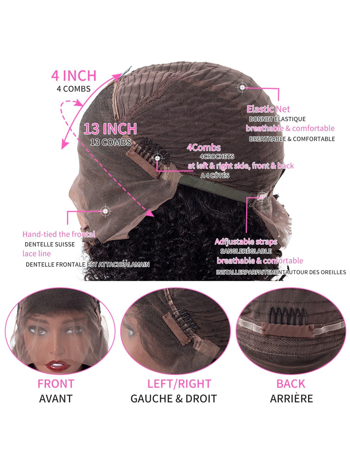 EM 13*4 Lace Front 150% Long Straight Human Hair Wig - ShopEbonyMonique