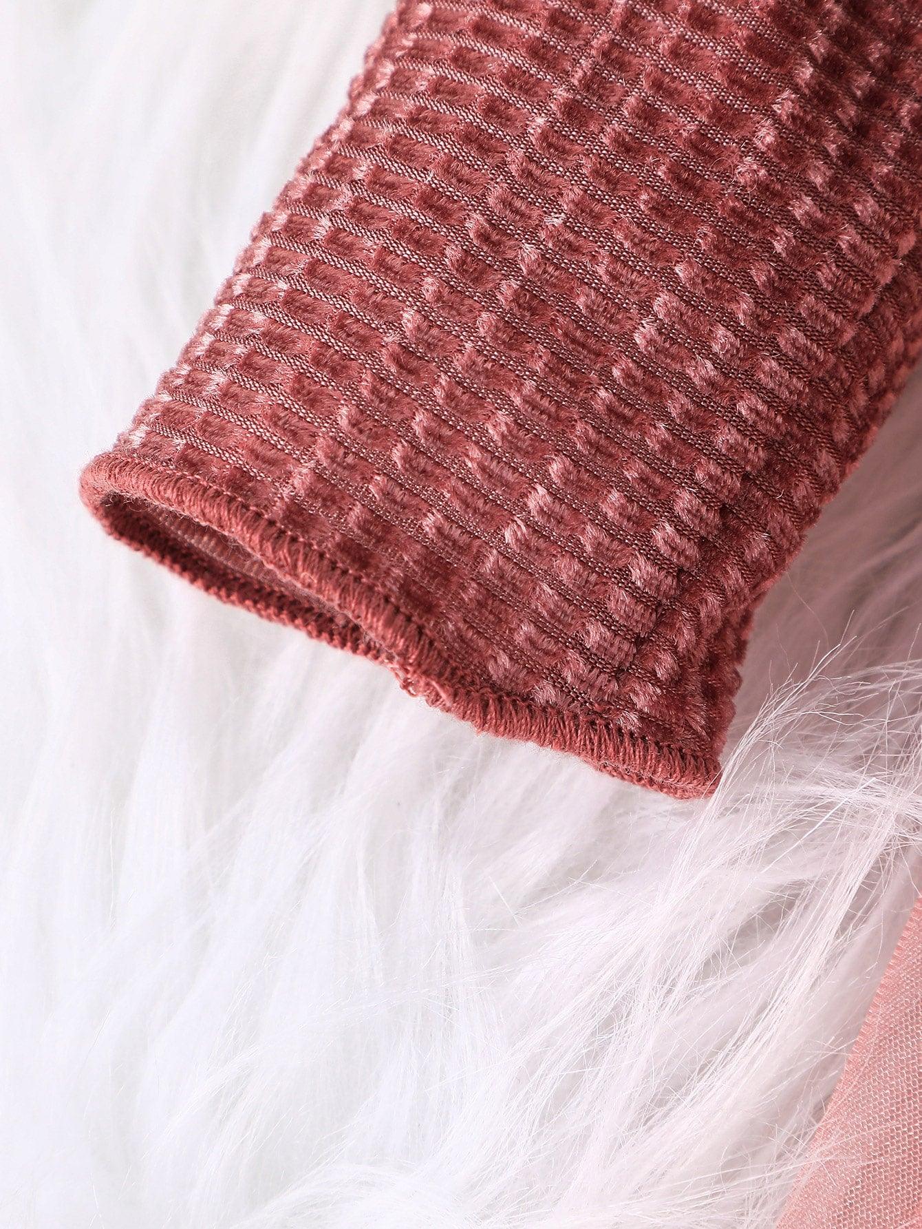 Ke'mora Baby Bow Velvet Dress - ShopEbonyMonique